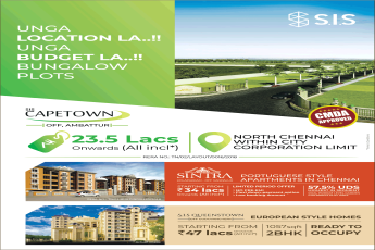 Buy Portuguese Style & European Style Homes at S I S Projects in Chennai